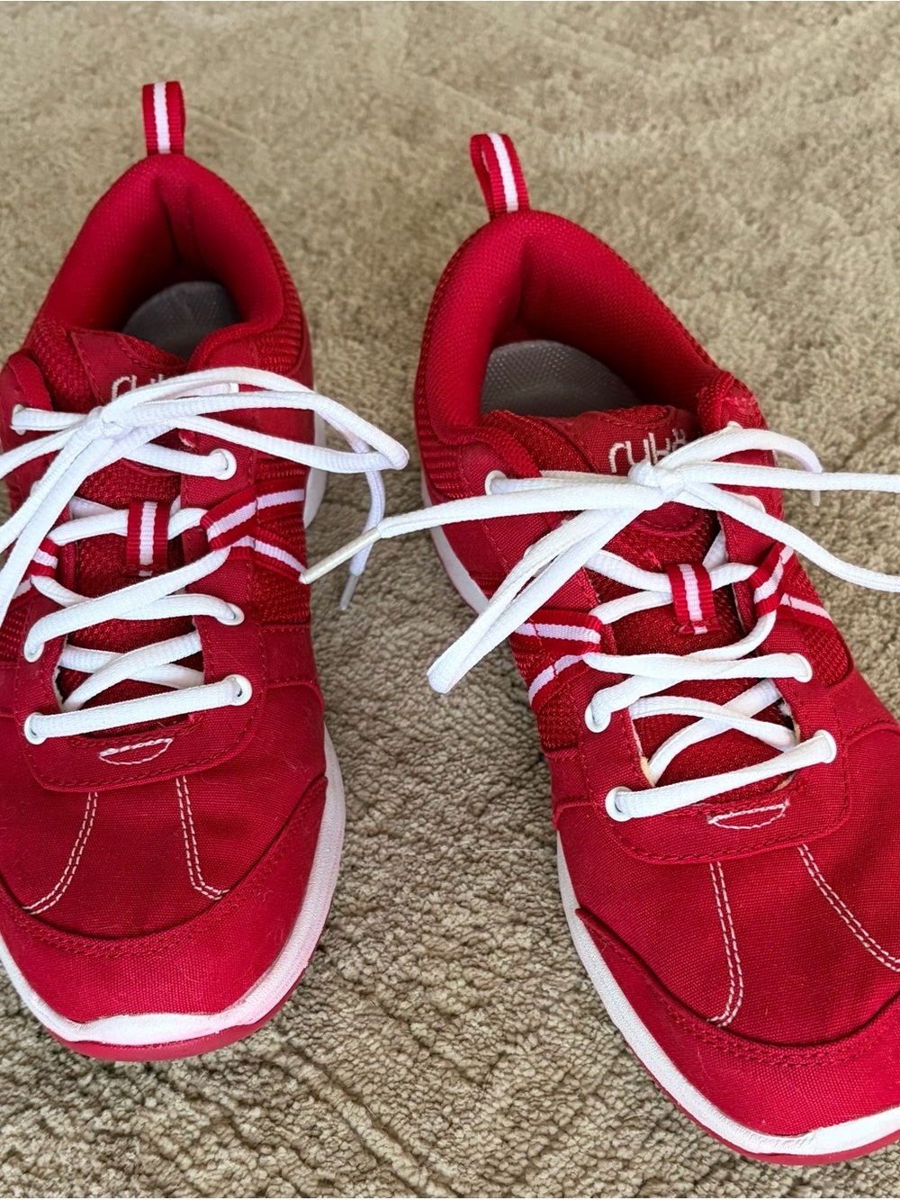 Ryka Women’s Red Athletic Sneakers. EUC! SZ 8.5. Great comfort and style!